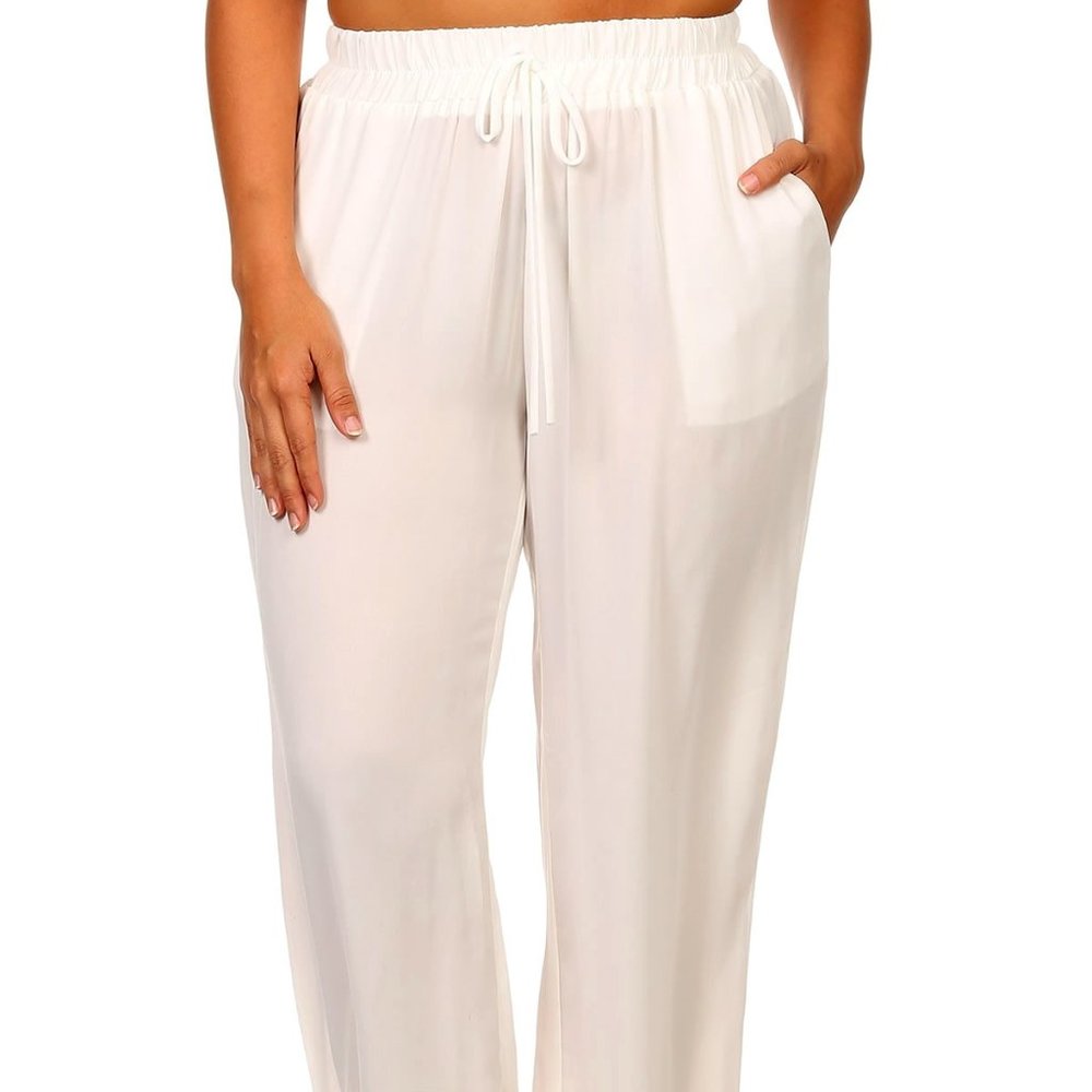 Cream Color Jogger Pant